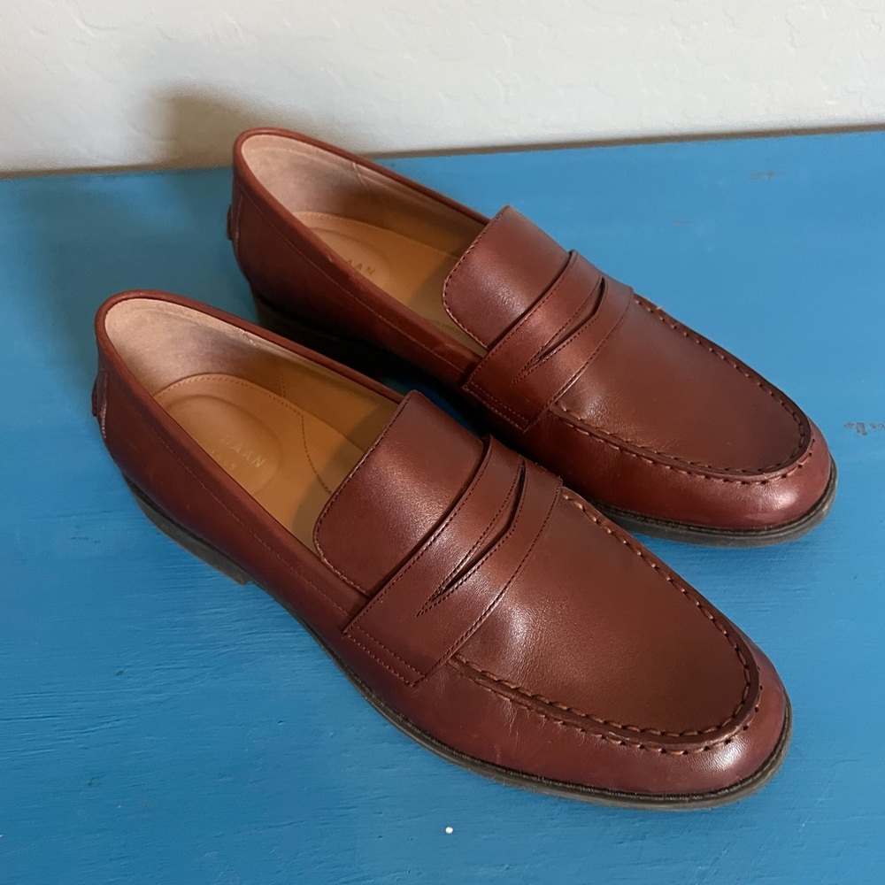 NWOT Women’s Cole Haan Stassi Penny Loafer Brown 9.5
